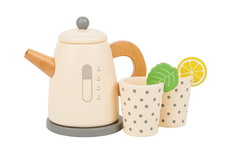 Wooden Kettle Set