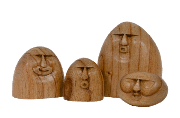 Rock Faces 4pc