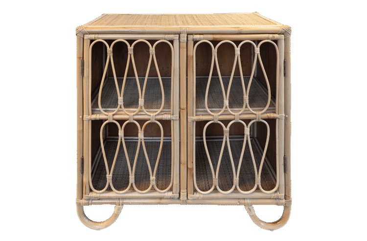 Rattan Storage Cabinet