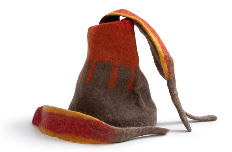 Felt Volcano & Lava streams 4pc
