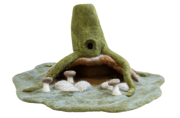 Felt Forest Caves Play Mat