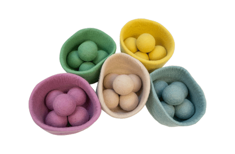 Ball Bowl Pastel 30pc
