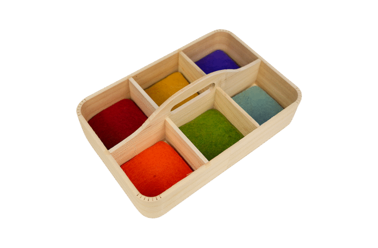 Caddy & Felt Squares 24pc