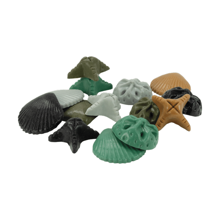 Silicone Sea Shapes 15pc