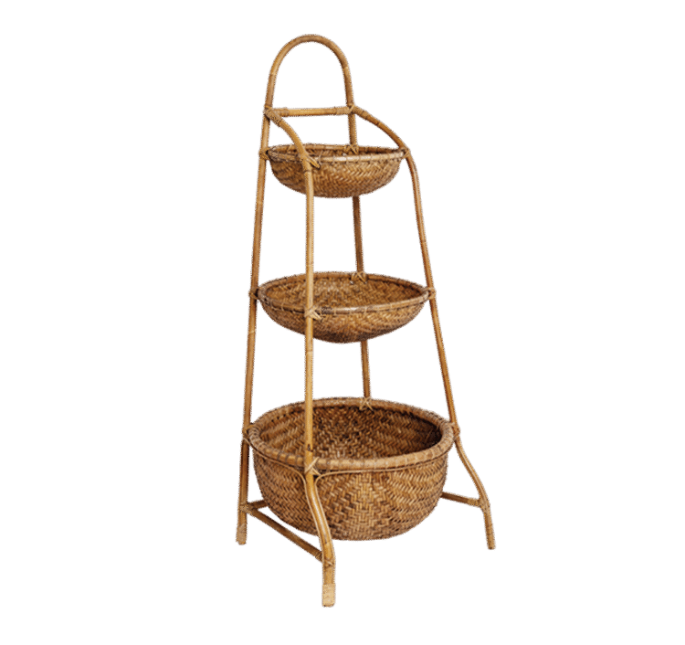 Rattan Market Stand