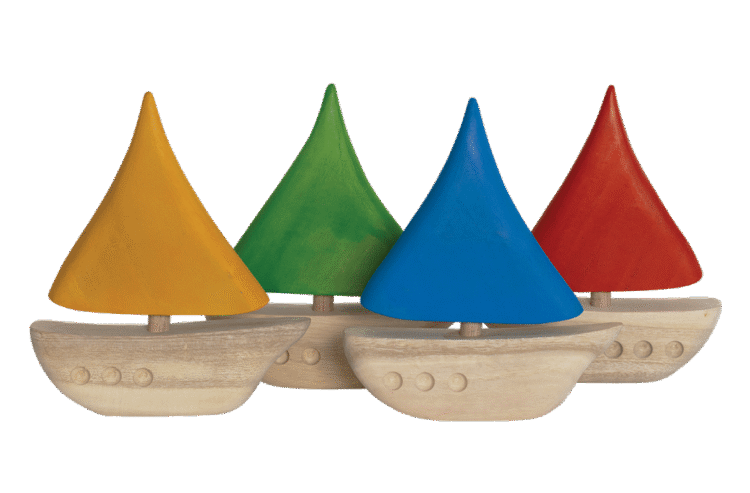Boats Coloured Sails