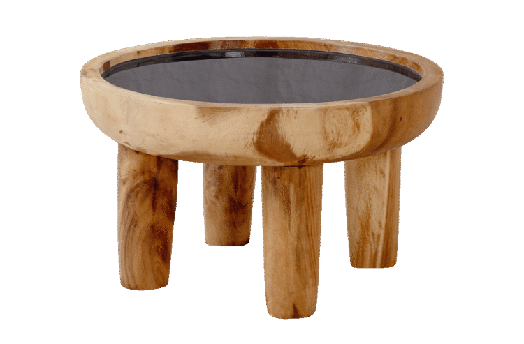 Resin Rim Round Table