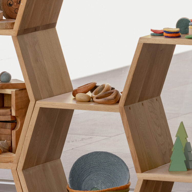 Wooden Pebble Rings