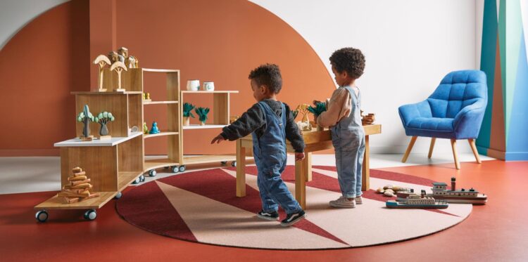 Tas Oak Flexispace Tiered Shelf