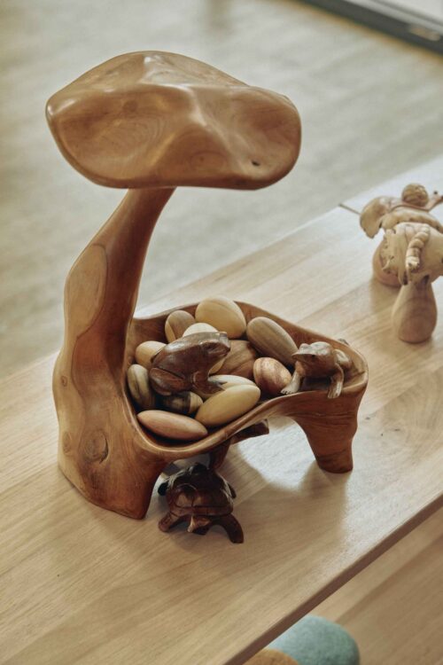 Wooden Mini Pebbles