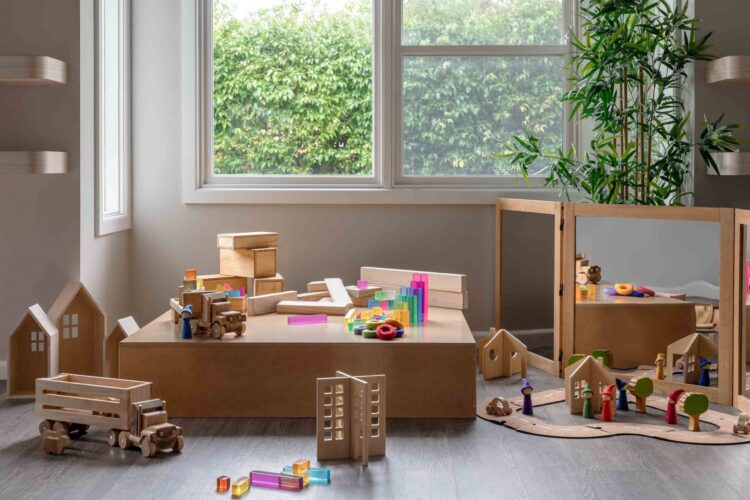 Indoor Hollow Wooden Blocks