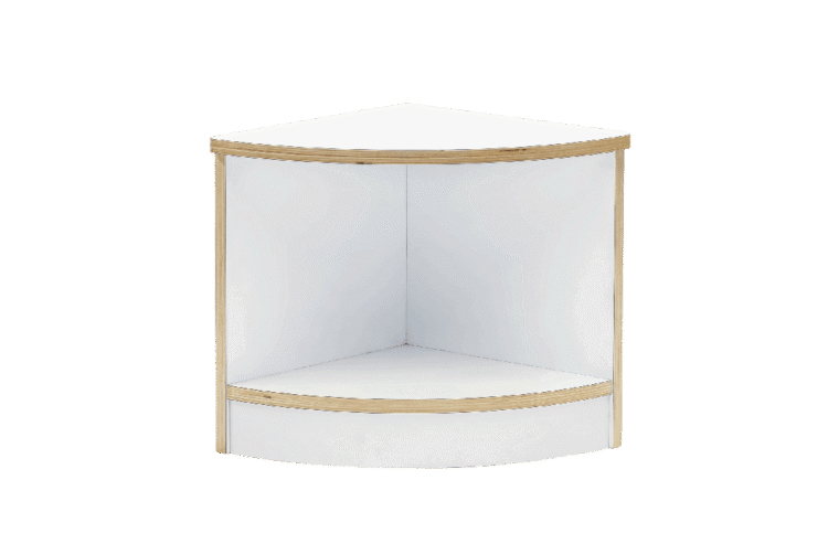 Baby Flexispace Quarter Circle White
