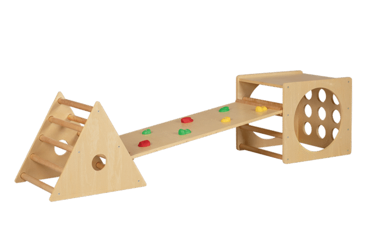 Pikler Rock Wall, Box & Triangle