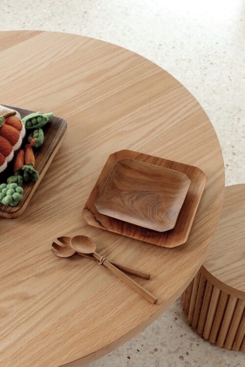 Wooden Plate Set