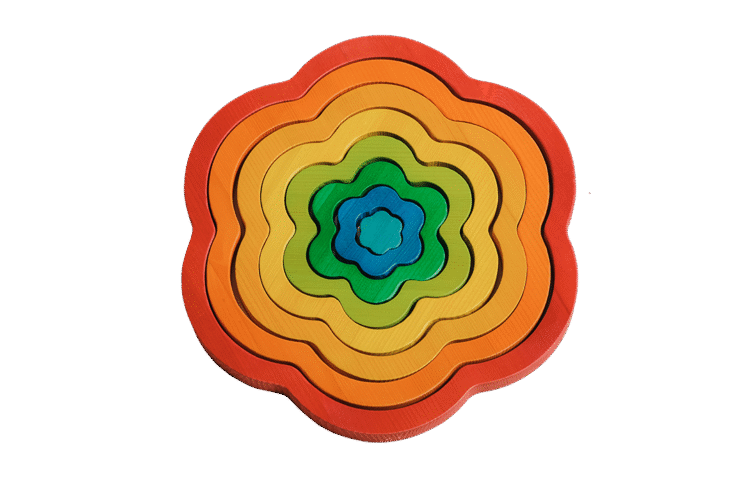 Rainbow Flowers