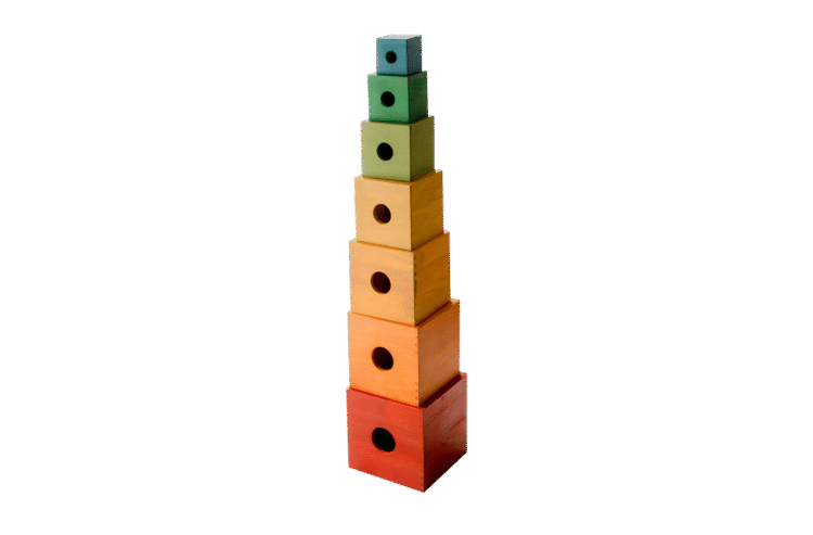 Nesting Boxes Rainbow