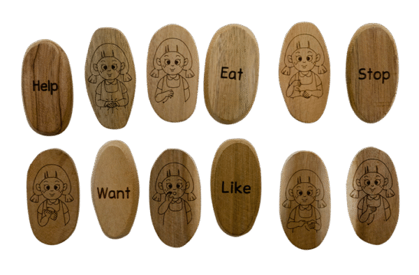 Sign Language Words 12pc