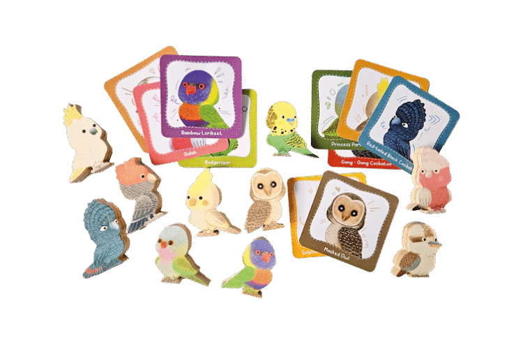 Australian Birds 10pc
