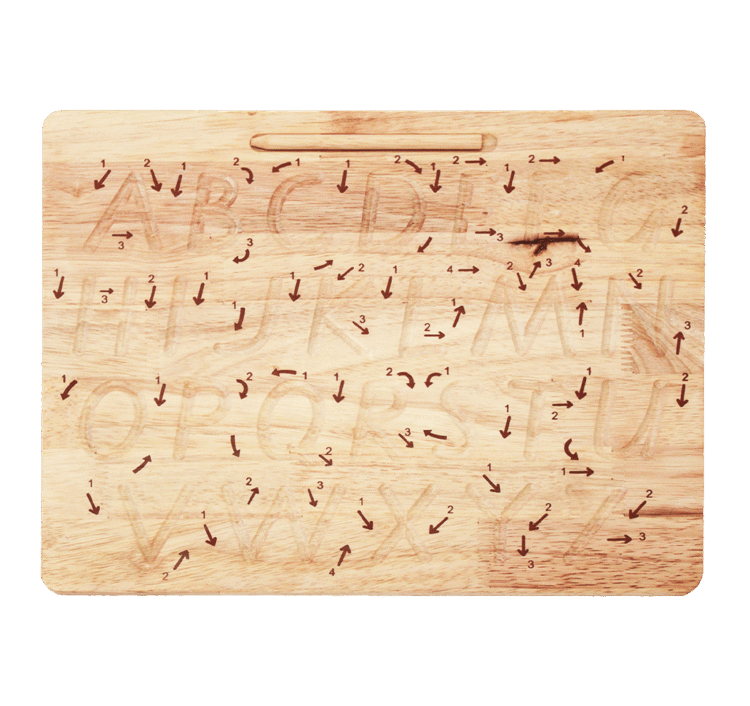 Capital Letter Tracing Board