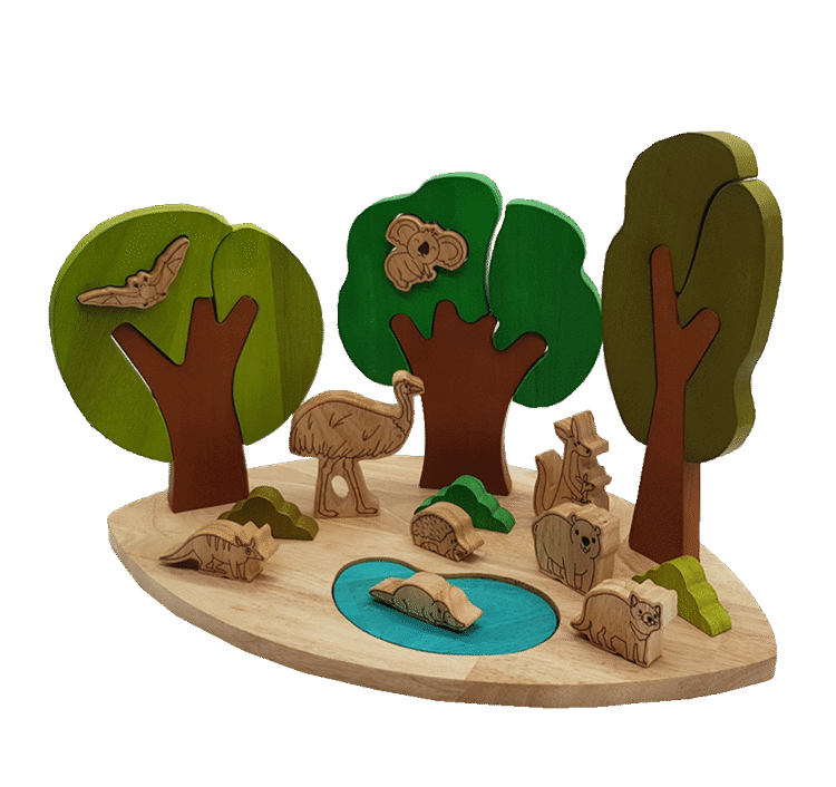 Australian Wildlife & Landscape Set