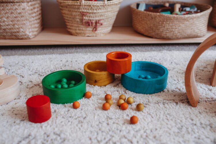 Natural Coloured Nesting & Stacking Bowls