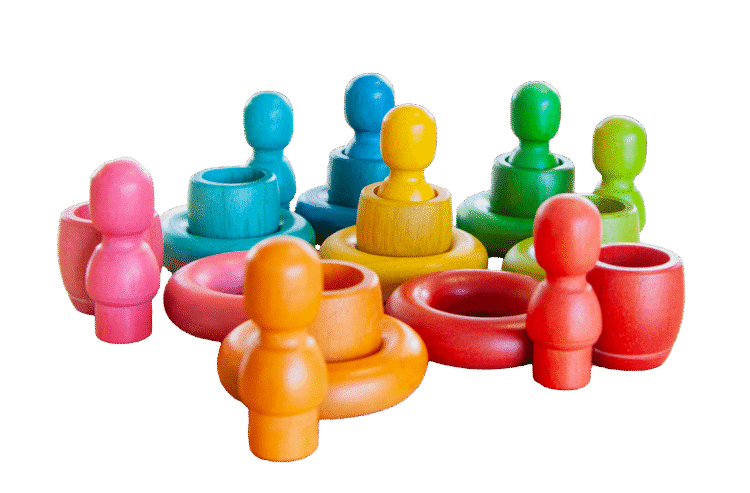Rainbow People, Cups & Rainbow Rings