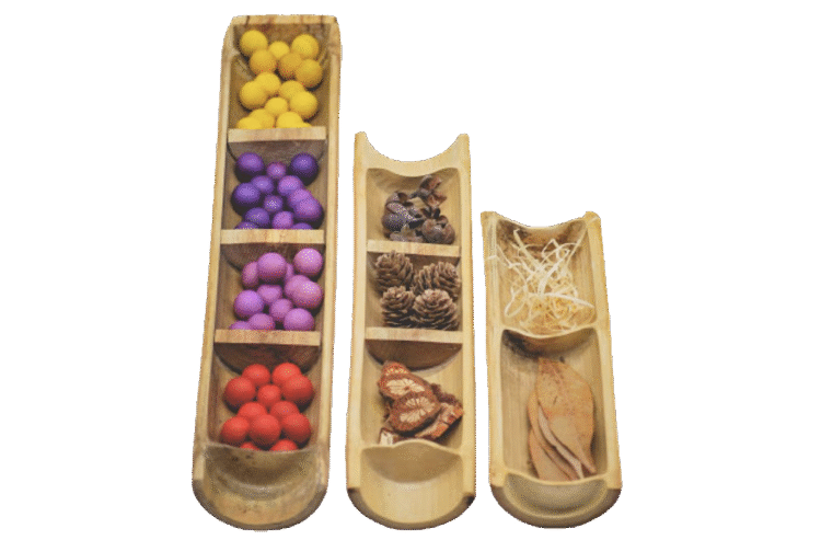 Bamboo Sorting Trays