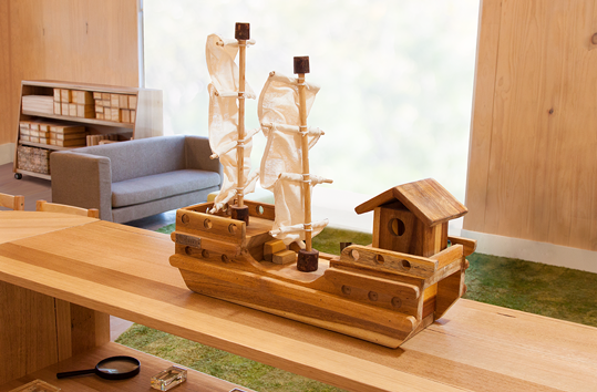 Wooden Pirate Ship