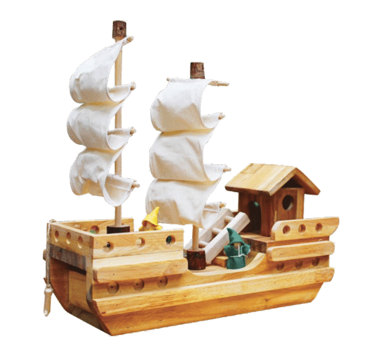 Wooden Pirate Ship