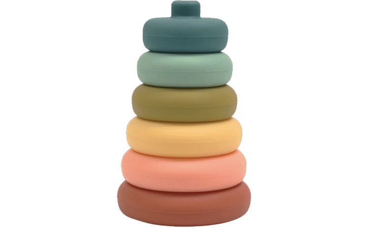 Silicone Stacker Tower Blueberry