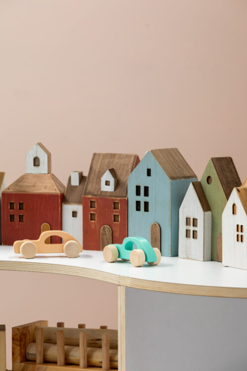 Wooden Car Set