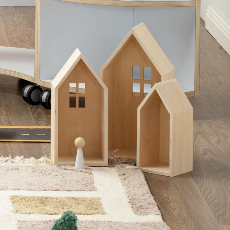 Nested Houses 3pc