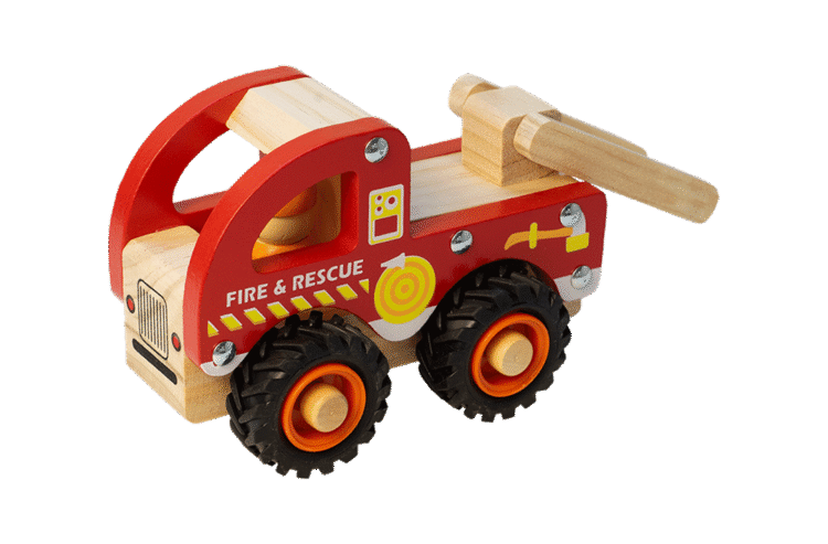Wooden Fire Truck