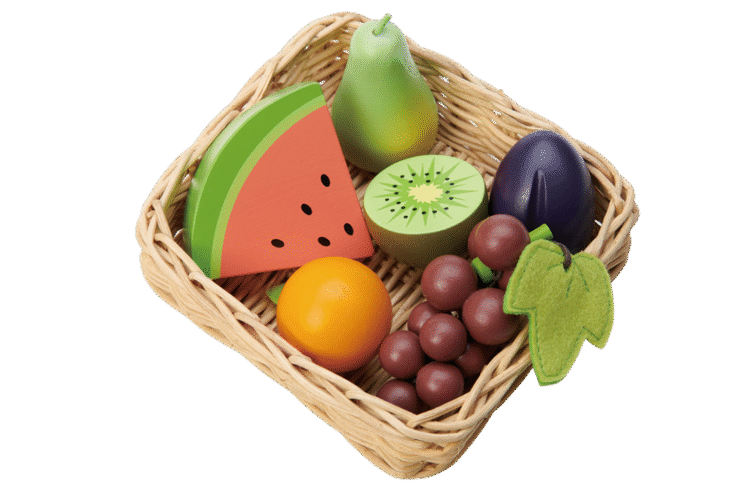 Wooden Fruity Basket