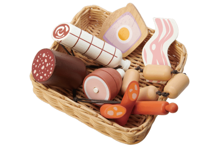 Wooden Charcuterie Basket