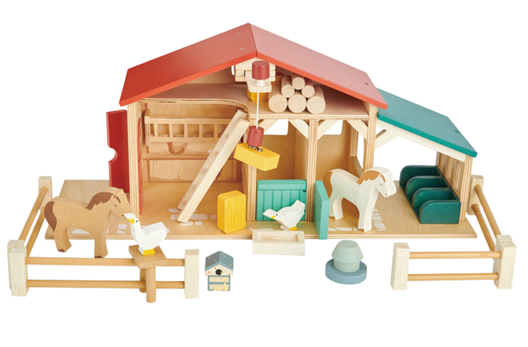 Wooden Farm Set