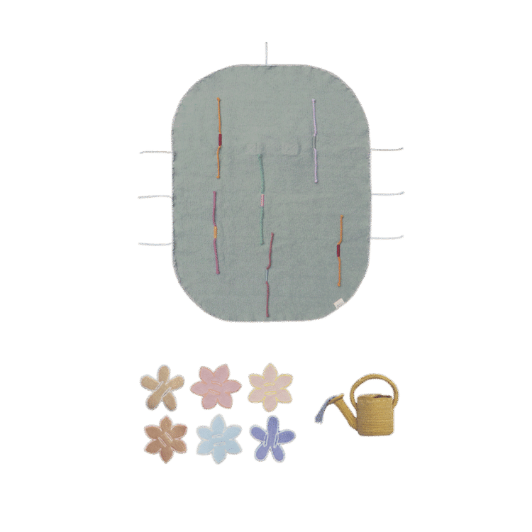Flower Garden Playmat Set