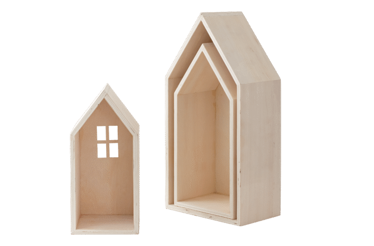 Nested Houses 3pc