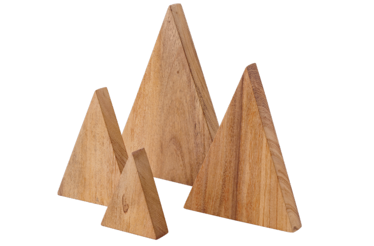 Rustic Mountains 4pc