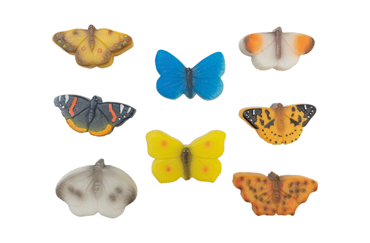 Butterfly Sensory Play Stones 8pc