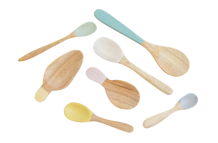 Pastel Wooden Spoons