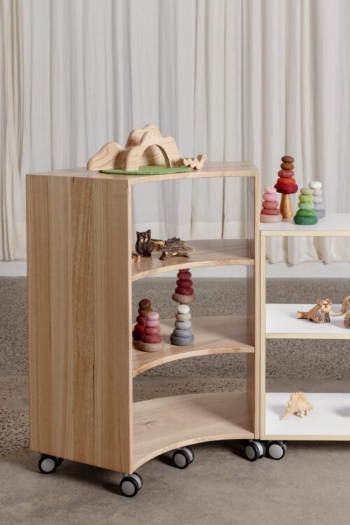 Tas Oak Curved Flexispace Set: 980mm