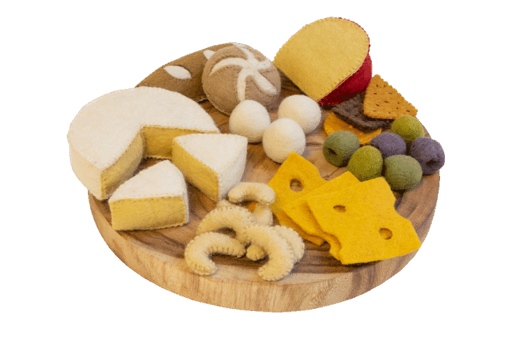 Felt Cheese Board 27pc