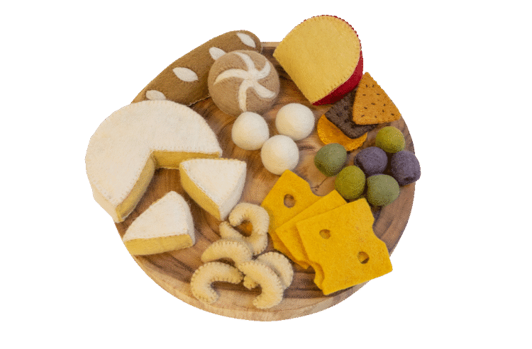 Felt Cheese Board 27pc