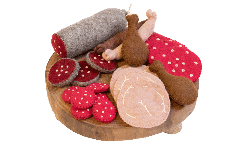 Felt Charcuterie Board 21pc