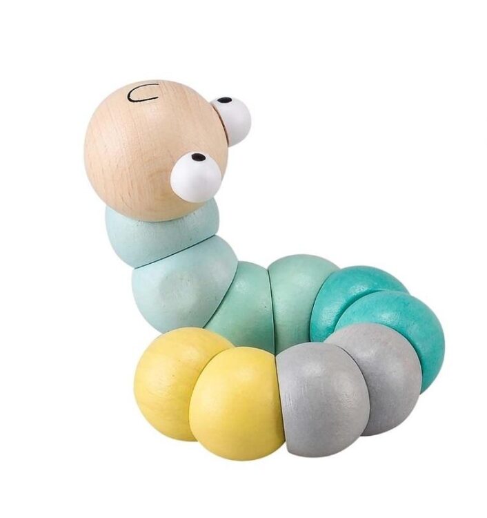 Wooden Jointed Worm