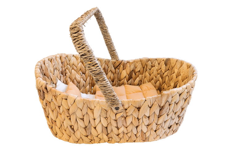 Wicker Doll Basket