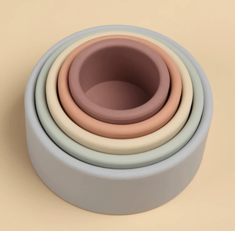 Silicone Stacking Cups