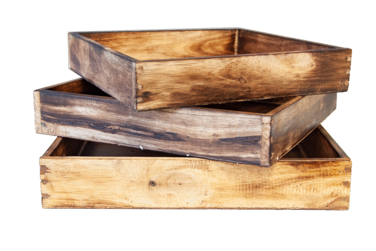 Rustic Nesting Trays