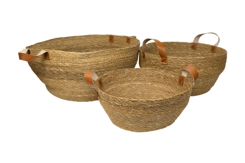 Seagrass Bowls 3pc